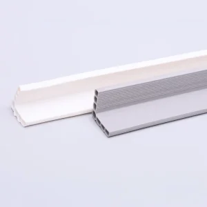 PVC L-Shape Wall Corner Trim and Anti-Collision Guard Strip