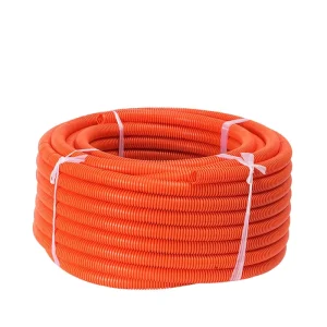 PVC Plastic Cable Fireproof Corrugated Conduit Pipes Electrical Flexible Heat Resistant Conduits Fittings