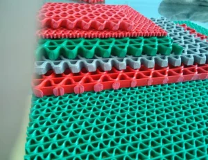 PVC S-Type Non-Slip Rubber Mat Roll for Swimming Pools