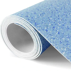 PVC Vinyl Flooring Wear-Resistant Solid Click Waterproof Fireproof Anti-Slip Mat for Home