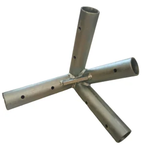 Party Tent Galvanized Base Fitting
