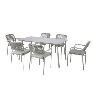 Patio Garden Commercial Dining Chair and Table Set Outdoor Furniture for Hotel Garden Events