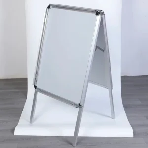Pavement Sign a board High Quality Commercial Custom Double Sided Outdoor Advertising Aluminum Frame Floor Stand Pavement Signs