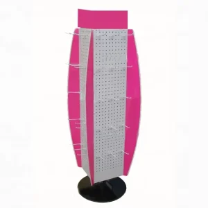 Peg Board Rotating Display Racks