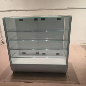 Pharmacy Front Counter Glass Display Cabinet Premium Quality Showcases