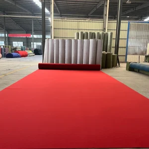 Plain Carpet for Exhibition Stairs Stage Tent Wedding Expo Outdoor Carpet Roll