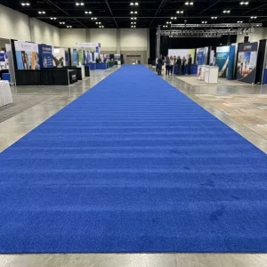Plain Tone Broadloom Carpet Roll Customizable Fireproof Polypropylene Carpet