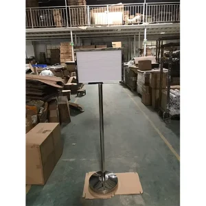 Polished A3 Horizontal Stainless Steel 201 Sign Stand