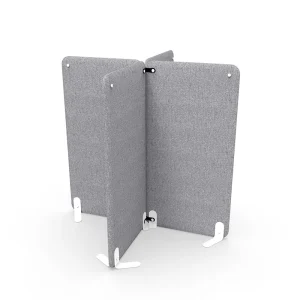 Polyester Fiber Free Standing Screen Acoustic Panels Movable Soundproof Partition Wall Ceiling Fireproof Decorative Material