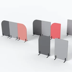 Polyester Fiber PET Acoustic Privacy Screen Office Partition Cubicle Divider
