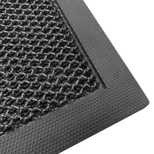 Polyester Outdoor Carpet 3D Elastic Entrance Doormat Anti-Slip Floor Mat
