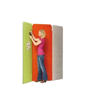 Polyester PET Fabric Acoustic Folding Divider Partition with Sound Absorption