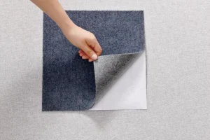 Polyester Self-Adhesive Carpet Squares, 40cm x 3m, for Office Meeting Rooms and Reception Areas