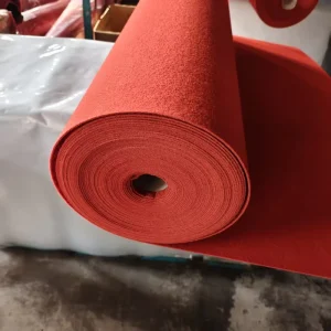 Polyester Trade Show Disposable Carpet PET-Friendly Non-Slip Flooring for Exhibition Booths, Home, Car and Prayer Use
