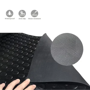 Pool and Garage Anti-Slip Waterproof Vinyl Coil PVC Floor Mat for Home Office and Bedroom