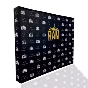 Pop up Wall Popup Stand Fabric Display Banners Banner Curved Exhibit Pop up Backdrop 3×4 Promotion Trade Show Advertising