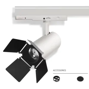 Popular Flicker Free Spot Light Aluminum Alloy Track Spotlight for Clothes Shops Dimmable COB Track Light