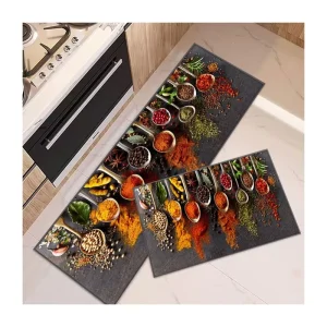 Popular and Trendy Designs Popular Kitchen Anti slip Water absorbing Floor Mat
