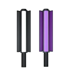 Portable 24W Waterproof Shockproof Foldable Outdoor Party Light Handheld LED Fill Light Stick 360 Full Color 2500-9000K Color