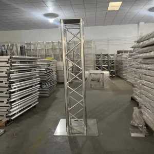 Portable Aluminum Alloy Truss Stand Square Pattern DJ Event Lighting Frame Wheelchair Ramp for Totem Stage