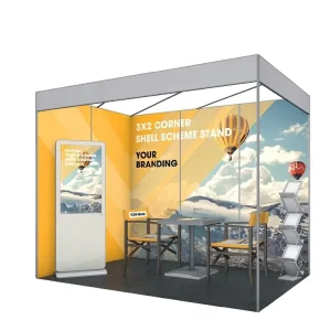 Portable Aluminum Exhibition Booth 3×3