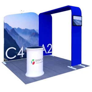 Portable Aluminum Frame Commercial Display Stand High Quality Exhibition Booth