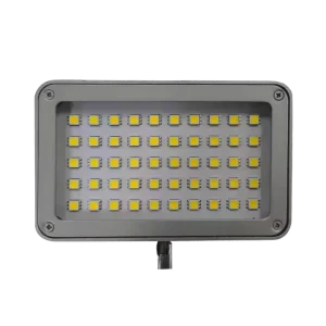 Portable Aluminum LED Exhibition Arm Light 12W Silver for Trade Show Equipment