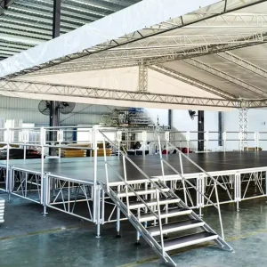 Portable Aluminum Lighting Truss Stage for Concerts
