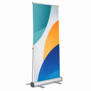 Portable Aluminum Retractable Roll-Up Banner Stand 80x200cm 85x200cm