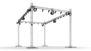 Portable Aluminum Stage Truss for Exhibitions, Concerts, Events, Weddings, and Performances