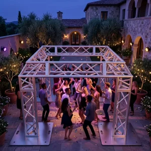 Portable Aluminum Triangle Truss Stage Structure and Lighting Truss for Events and Concerts
