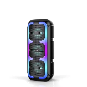 Portable Bluetooth Party Speaker with RGB Light for Parties and Karaoke