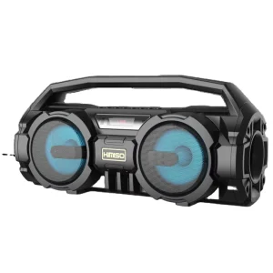 Portable Bluetooth Speaker Wireless Stereo Subwoofer with Powerful Bass Mic FM Radio TF Music Speaker for Outdoor