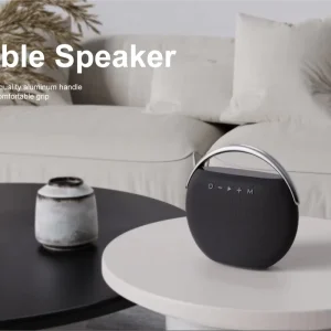 Portable Bluetooth Speaker with HD Stereo Sound IPX7 Waterproof 10H Playtime RGB Lights TWS Pairing Ideal for Outdoor