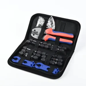 Portable Carbon Steel Canvas Bag Hand Crimping Tool Kit 2.5 4 6 square mm Cable Crimping cutting stripping Wire Connectors Soft