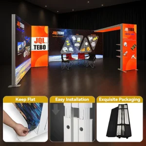 Portable Custom Aluminum Frame Light Box Exhibition Display System for Expos