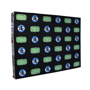 Portable Custom Fabric Pop-Up Booth Backdrop Display Stand and Wall Banner