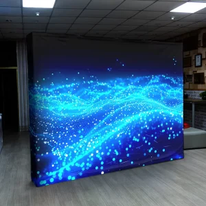 Portable Custom Fabric Pop-Up Booth Foldable Trade Show Display Stand Exhibition Wall