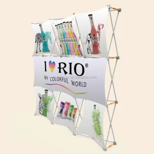 Portable Display Stand Pop up Stand Booth Backwall
