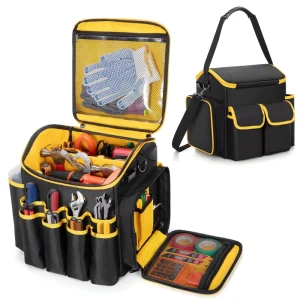 Portable Electrician Tool Bag Single-Shoulder Large Capacity Thickened