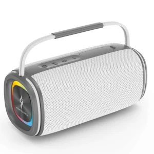 Portable Fabric Bluetooth Speaker Handheld LED Color Lights Outdoor Travel RGB Mini Wireless Speaker