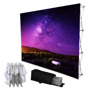Portable Fabric Pop-Up Exhibition Display Stand
