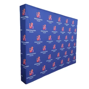 Portable Fabric Pop Up X Stand Weatherproof Reusable Wall Mounted Advertising Banner Display