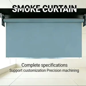 Portable Flexible Smoke Barrier for Warehouse Atrium & Corridor Compartmentation Fire Retardant Curtain