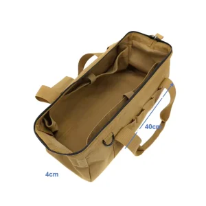 Portable Foldable Oxford Tool Storage Bag for 1L Gas Tank Camping Travel and Outdoor Activities
