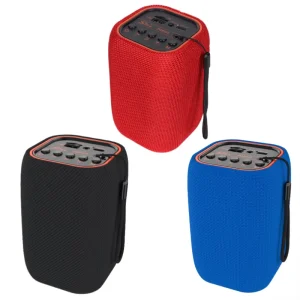 Portable Handheld Wireless BT Stereo Speaker with USB Charging, Outdoor Party Mini Subwoofer