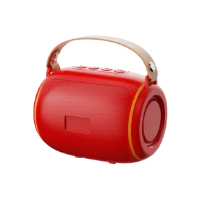 Portable Handheld for Speaker Plastic 5 10W RGB Wireless Sound Box Support TF Card USB FM Radio Stereo Outdoor Camping