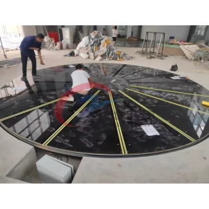 Portable Heavy-Duty Car Rotating Display Turntable Revolving Stage Lift Platform