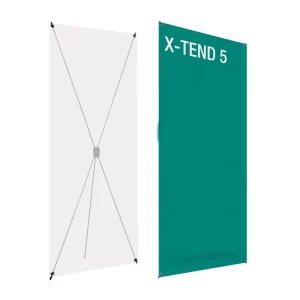 Portable Indoor Outdoor Custom Exhibition X Banner Display Stand