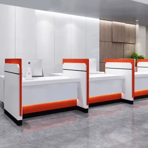 Portable Industrial Reception Desk Counter for Banks